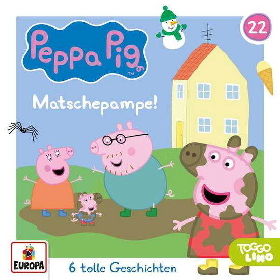 Cover for Peppa Pig Hörspiele · Folge 22: Matschepampe! (CD) (2022)