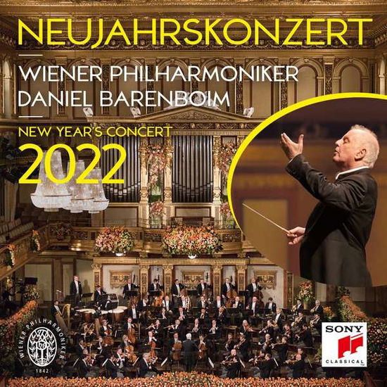 Cover for Barenboim, Daniel, &amp; Wiener Philharmoniker · New Year's Concert 2022 (CD) [Gsa edition] (2022)