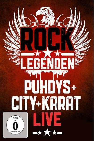 Cover for Puhdys / City / Karat · Rock Legenden Live (DVD) (2015)