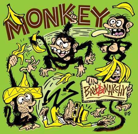 Cover for Monkey · Bananarchy (CD) (2015)