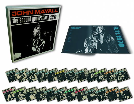 Cover for John Mayall · Second Generation: Live Magic 1968-1993 (CD) [Limited Deluxe Box Set edition] (2025)