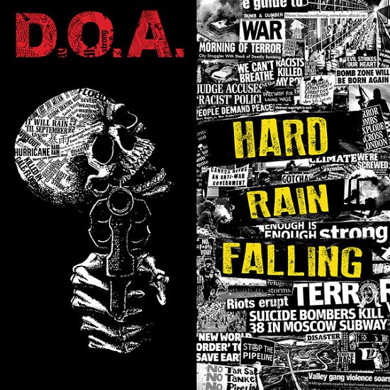 Cover for D.o.a. · Hard Rain Falling (CD) (2015)