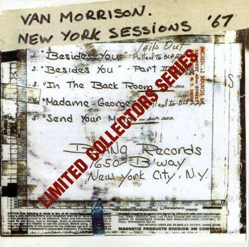 Cover for Van Morrison · New York Sessions '67 (CD) (1990)