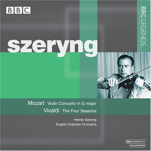 Cover for Vivaldi / Mozart · Vivaldi / Mozart-four Seasons / Szeryng (CD) (2007)