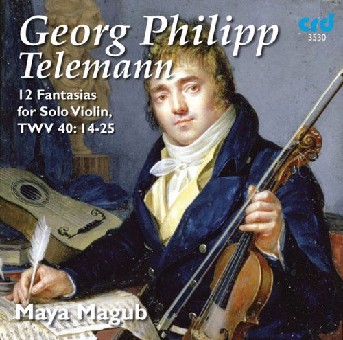 Cover for G.p. Telemann · Violin Fantasias (CD) (2018)