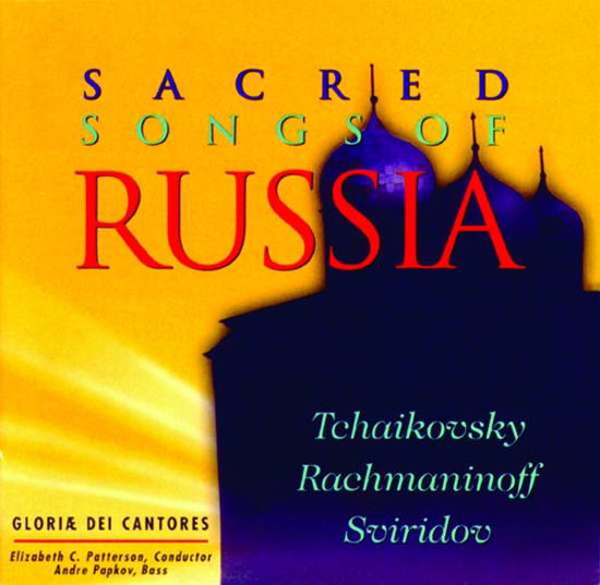 Sacred Songs of Russia - Gloriae Dei Cantores / Patterson - Musikk - PARACLETE - 0709887010026 - 6. april 1999