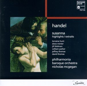 Susanna (Ut - George Frideric Handel - Musique - HARMONIA MUNDI - 0713746059026 - 16 avril 2005