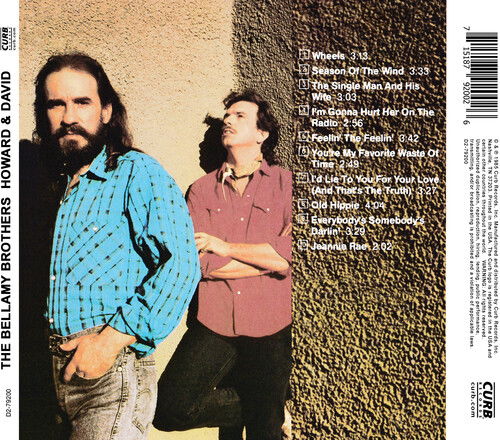 Cover for The Bellamy Brothers · Howard &amp; David (CD) (2023)