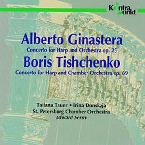 Cover for Ginastera / Tishchenko · Concertos For Harp (CD) (1999)