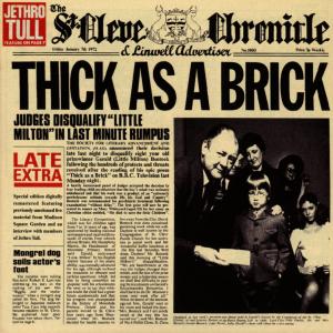 Thick As A Brick - Jethro Tull - Musiikki - RHINO - 0724349540026 - maanantai 8. kesäkuuta 1998