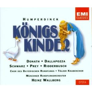Cover for Wallberg Heinz / Munchner Rund · Humperdinck: Konigskinder (CD) (2004)