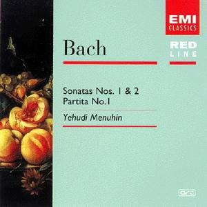 Cover for Menuhin Yehudi · Bach: Sonatas N. 1 &amp; 2 / Parti (CD) (2004)