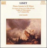 Cover for Liszt / Jando · Sonata in B / La Campanella (CD) (1994)