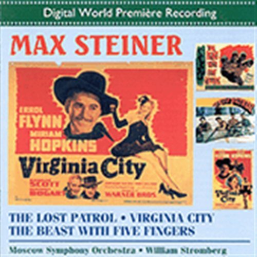 Lost Patrol Virginia City (Film Series) - Steiner / Stromberg / Moscow Symphony - Musiikki - Marco Polo - 0730099387026 - tiistai 17. joulukuuta 1996