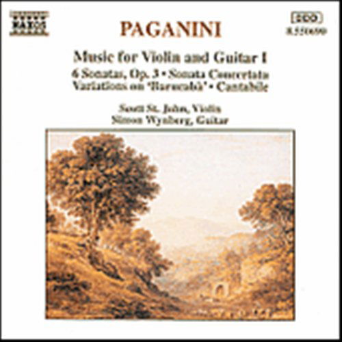 Cover for Paganini / St John / Wynberg · Music for Violin &amp; Guitar 1 (CD) (1994)