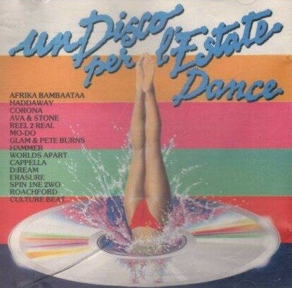Cover for Aa.vv. · Un Disco Per L'estate Dance (CD) (1994)