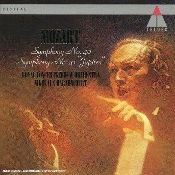 Cover for Nikolaus Harnoncourt · Mozart : Symphonies Nos 40 &amp; 4 (CD) (2006)