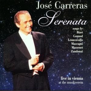 Cover for Jose Carreras · Serenata-live in Vienna (CD) (1995)