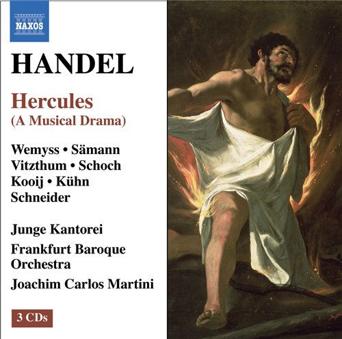 Cover for Handel / Wemyss / Samann / Vitzhum / Fbo / Martini · Hercules (CD) (2008)