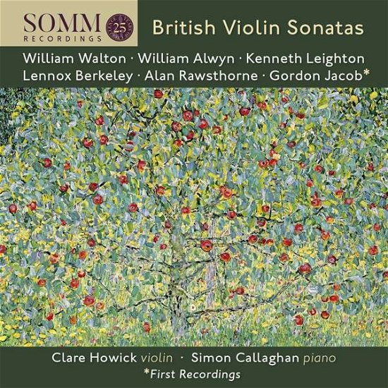 Cover for Howick / Callaghan · British Violin Sonatas (CD) (2020)