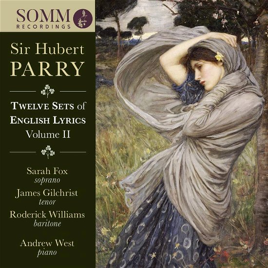 Parry/12 English Lyrics Vol 2 - Fox / Gilchrist / Williams / West - Musiikki - SOMM - 0748871227026 - perjantai 30. maaliskuuta 2018