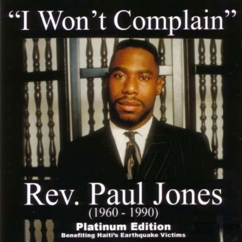 Cover for Paul Jones · I Won't Complain (CD) (2010)