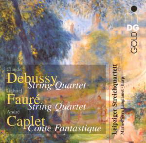 Cover for Debussy / Faure / Capalet / Leipzig String Quartet · String Quartet (CD) (2007)