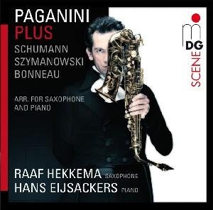 Cover for Hekkema, Raaf / Hans Eijsackers · Paganini Plus (CD) (2009)