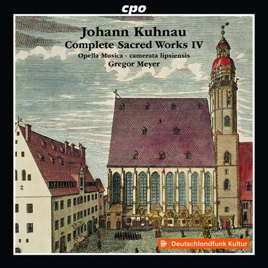 Cover for Opella Musica / Camerata · Johann Kuhnau: Complete Sacred Works Iv / Opella Musica / Camerata Lipsiensis (CD) (2018)