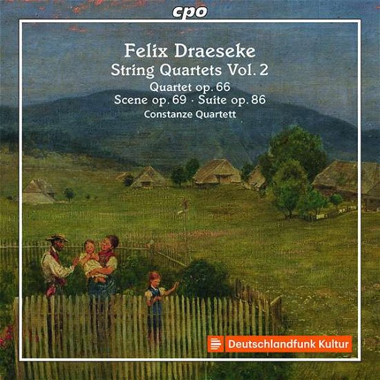 Cover for Draeseke / Frisardi / Constanze Quartet · String Quartets 2 (CD) (2021)