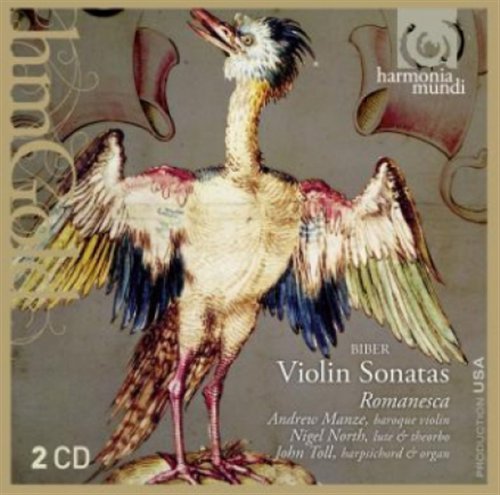 Cover for H.I.F. Von Biber · Violin Sonatas (CD) (2011)