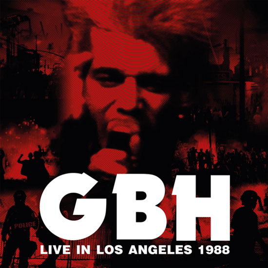 Cover for Gbh · Live In L.A. (Red Vinyl) (LP) [Coloured edition] (2023)