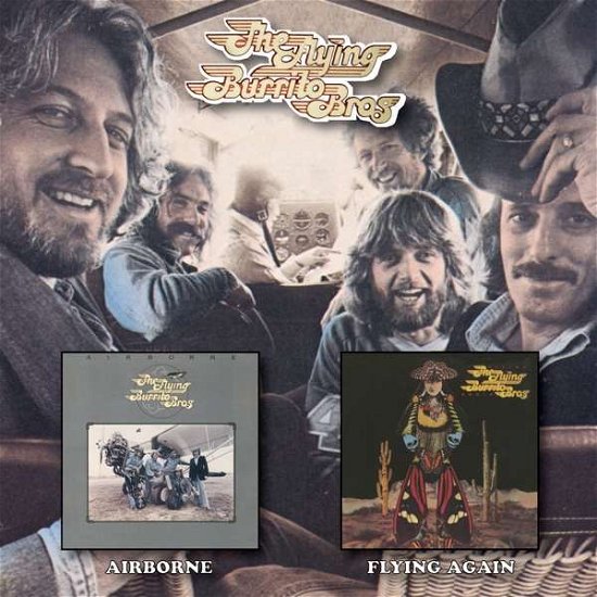 Cover for The Flying Burrito Brothers · Airborne C/w Flying Again (CD) [Reissue edition] (2024)