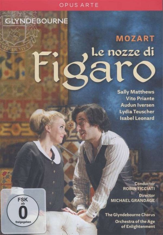 Cover for Wolfgang Amadeus Mozart · Le Nozze Di Figaro (MDVD) (2013)