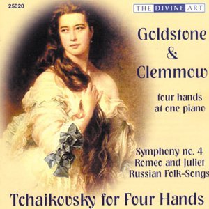Cover for Goldstone and Clemmow · Tchaikovsky For Four Hands (CD) (2006)