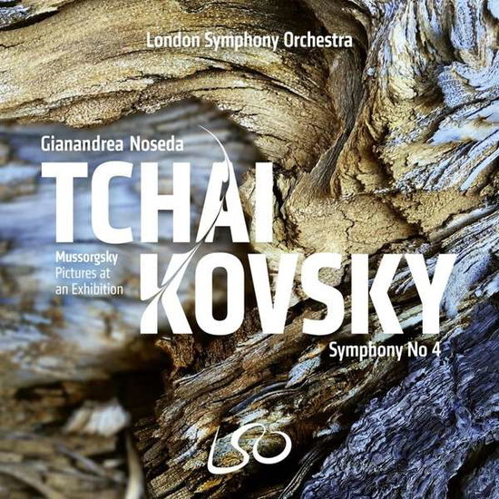 Cover for Gianandrea Noseda / London Symphony Orchestra · Tchaikovsky: Symphony No. 4 / Mussorgsky: Pictures At An Exhibition (CD) (2019)