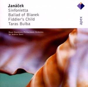 Janacek: Sinfonietta / Taras Bulba - Janacek / Sparf / Stockholm Phil Orch / Davis - Musiikki - WARNER - 0825646043026 - maanantai 25. elokuuta 2003