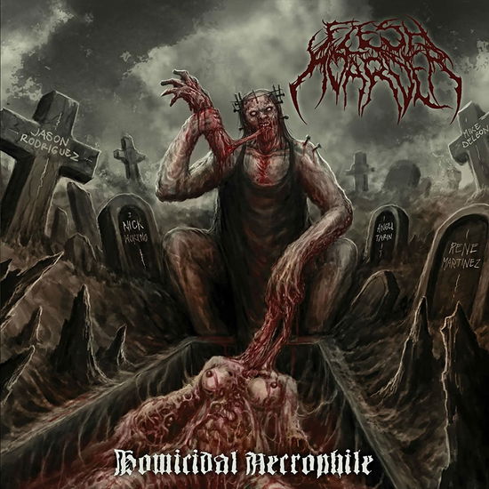 Cover for Flesh Hoarder · Homicidal Necrophile (CD) (2018)