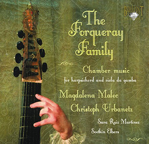 Cover for Forqueray / Alpha / Malec · Chamber Music for Harpsichord &amp; Viola Da Gamba (CD) (2009)