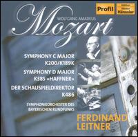 Symphony C Major - Mozart / Leitner / Kilduff / Wiens / Howell - Musik - PROFIL - 0881488405026 - 16. August 2005