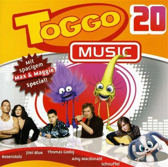 Cover for Toggo Music 20 · Toggo Music 20 - Toggo Music 20 (CD) (2008)