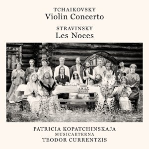 Cover for Musicaeterna / Currentzis · Tchaikovsky / Stravinsky / Violin Concerto (CD) (2016)