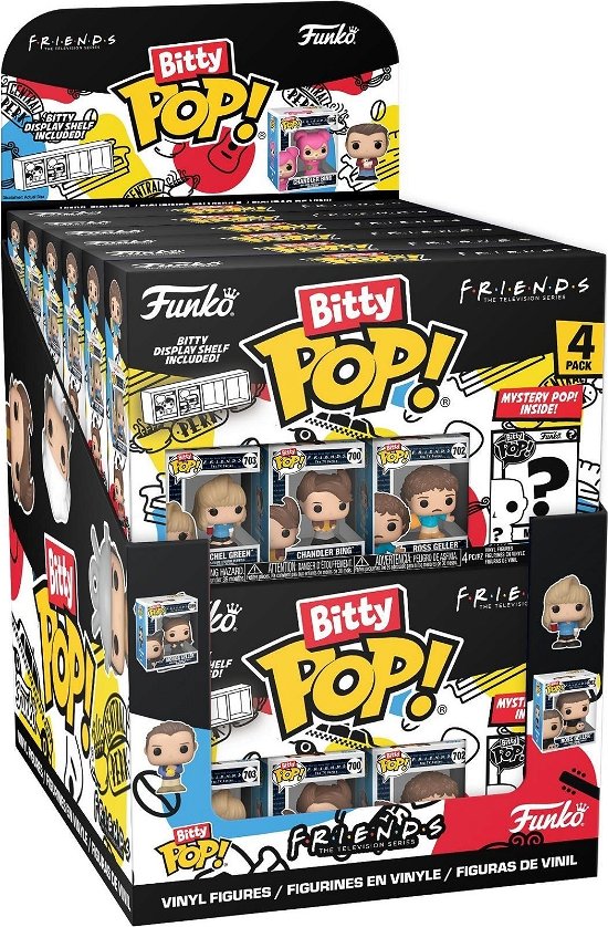 Friends: Funko Pop! Bitty POP Espositore 12 Pz Assortimento 4 Packs (MERCH)