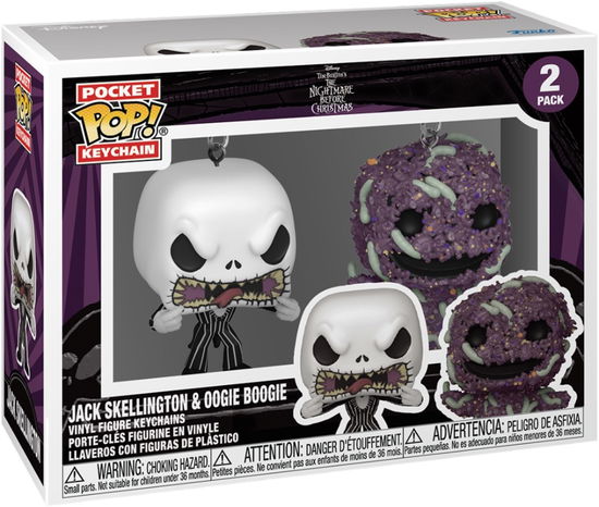 Cover for Keychain the Nightmare Before Christmas · Keychain Tnbc 2pk Jack &amp; Oogie (Funko POP!) (2025)