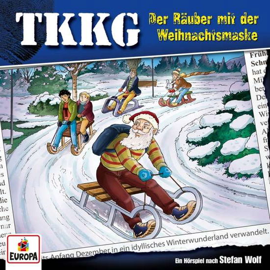 Tkkg · 203/der Räuber Mit Der Weihnachtsmaske (CD) (2017)