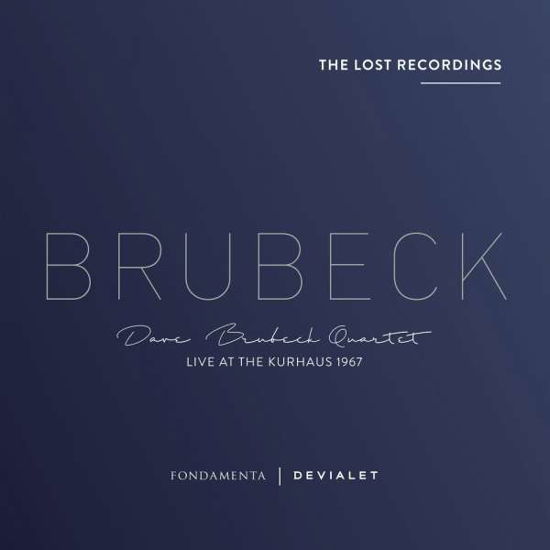 Cover for Dave -Quartet- Brubeck · Live At The Kurhaus 1967 (CD) (2017)