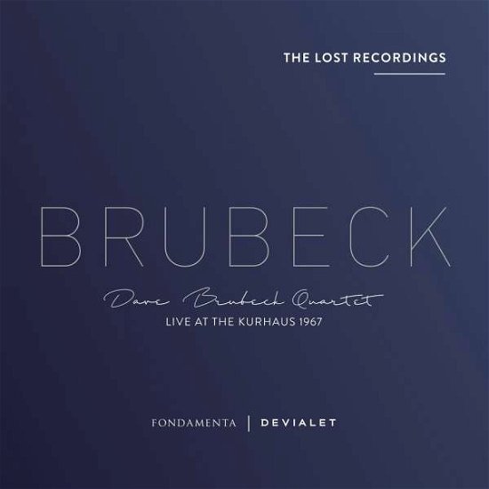 Cover for Dave Brubeck Quartet · Live At The Kurhaus 1967 (CD) (2021)