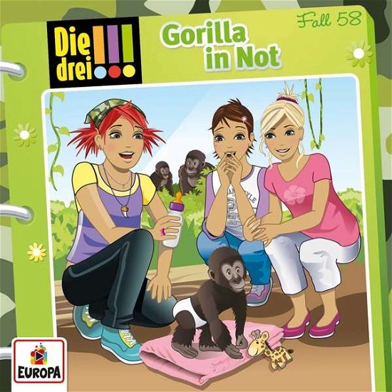 Cover for Die Drei · Gorilla in Not (CD) (2018)