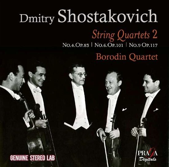 String Quartets Vol.2 - Borodin Quartet - Musik - PRAGA DIGITALS - 3149028083026 - 10. Februar 2017