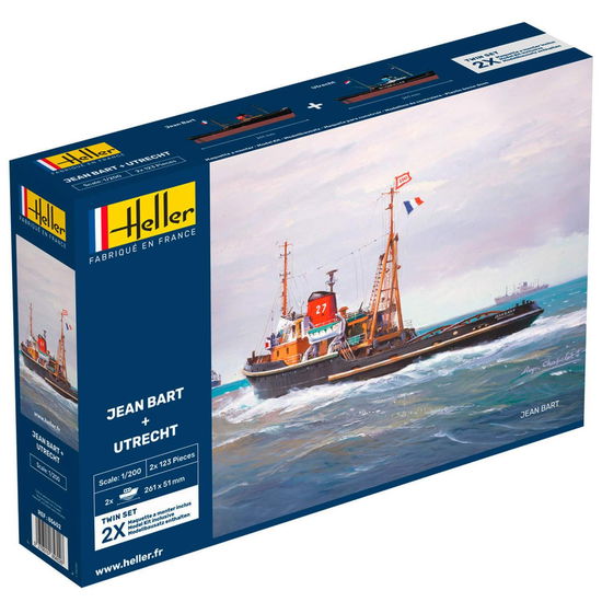 1/200 Jean Bart + Utrecht Twinset - Heller - Merchandise - MAPED HELLER JOUSTRA - 3279510856026 - 